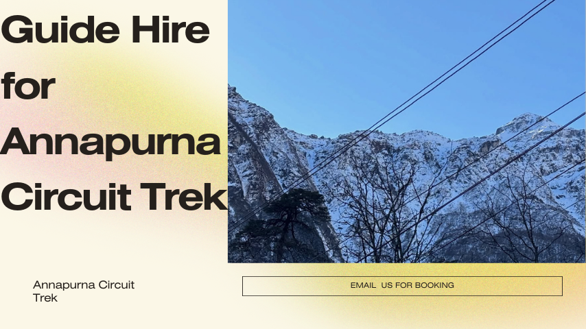 Guide hire for Annapurna Circuit Trek
